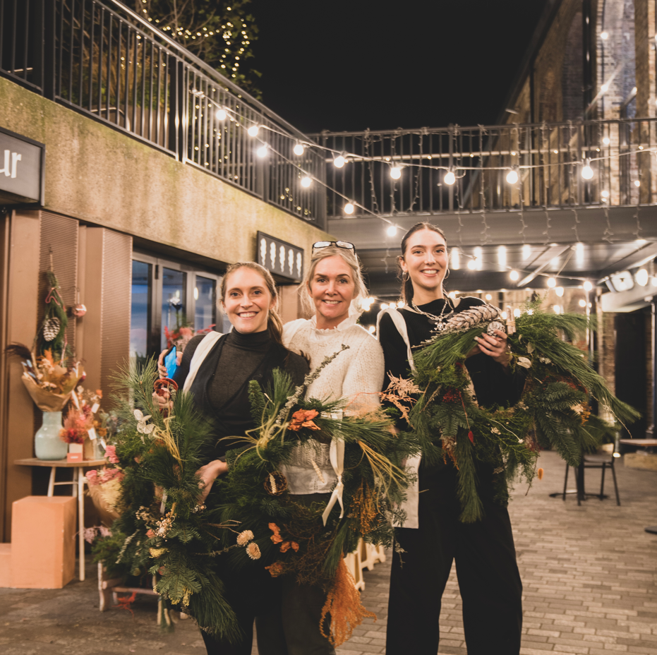 Corporate Christmas Wreath Workshop