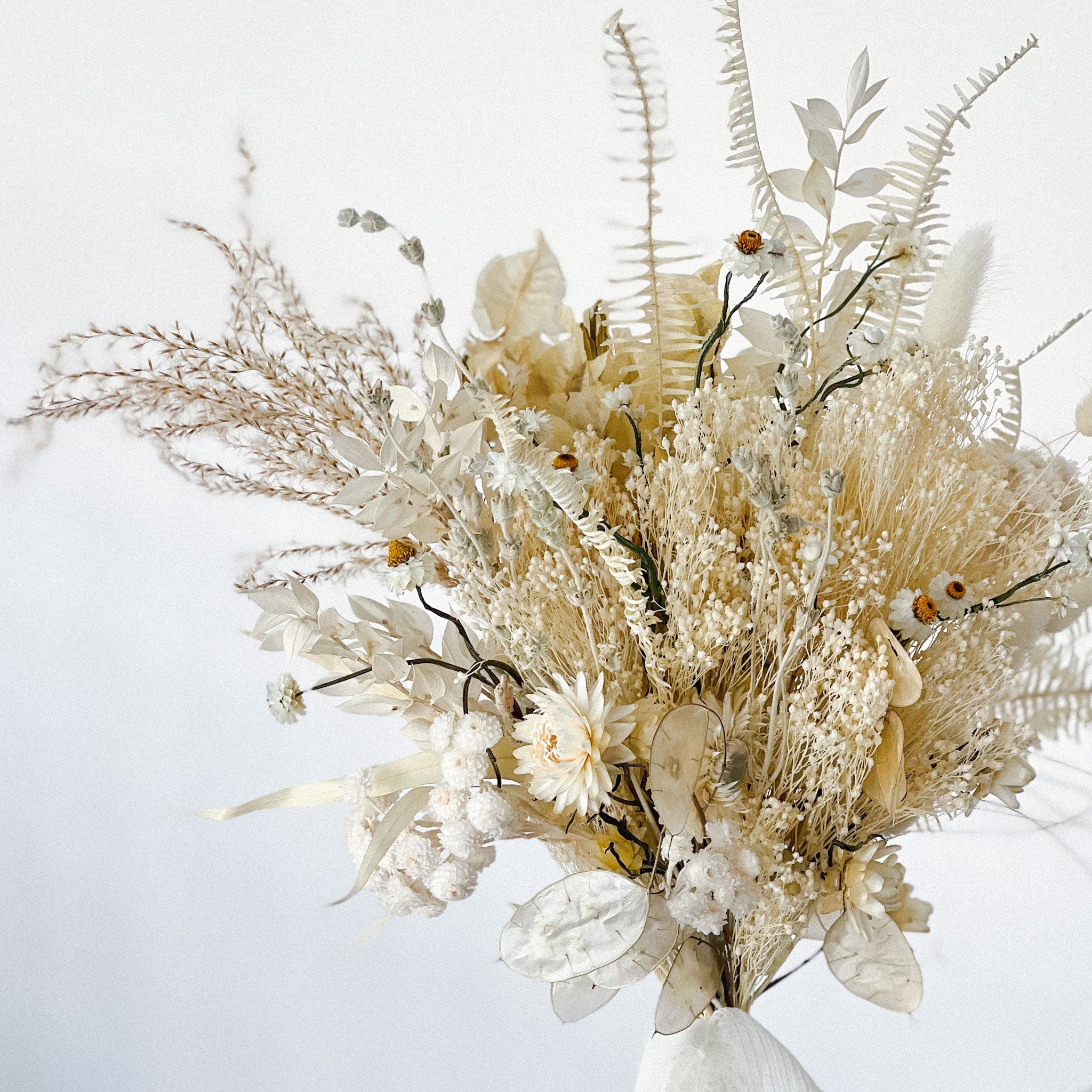 Bridal bouquet and buttonhole - White dream
