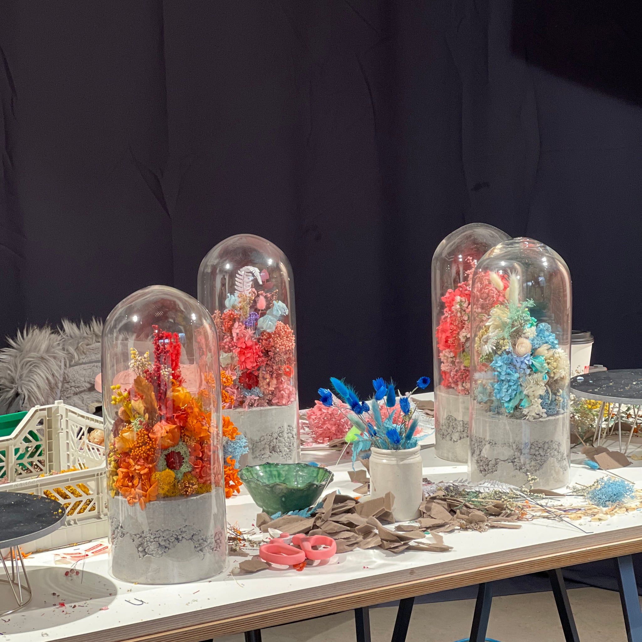 Workshop - Glass Dome Flower Arranging Class
